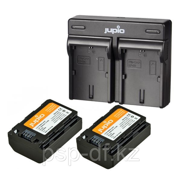 Jupio Kit: 2x NP-FZ100 2040 mAh + USB Dual Charger