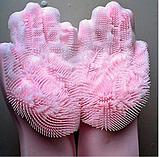 Перчатки-щетки многоцелевые силиконовые KIPA, фото 8