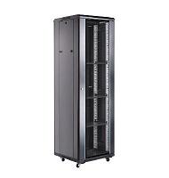 Server case Toten AD8042.9201 Шкаф серверный 19" 42U, 800*1000*2055 черный (перф.,2 верт.орг., блок вентиляторов)