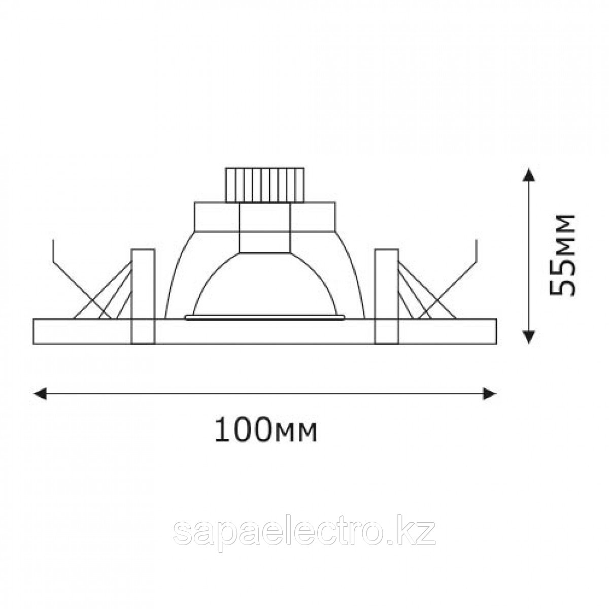 Спот LED TC-04 ROUND 3W 5000K (TS) 60шт