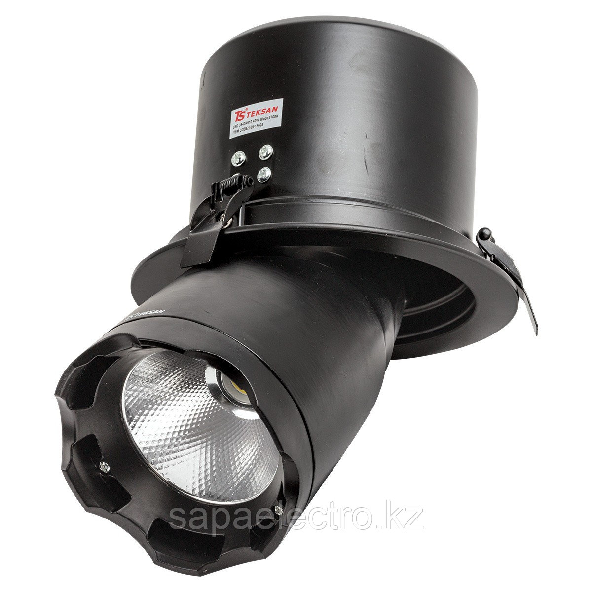 Свет-к  DOWNLIGHT LED LS-DK910 40W BLACK 5700K(TS)8