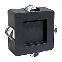 Свет-к LED C0159  4X1W  DARK GREY(TS)12шт 