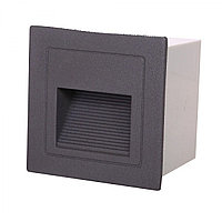 Свет-к LED E5055-1 1W DARK GREY 6000K (TEKSAN) 40шт