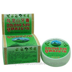 Тайская зубная паста с экстактом Чая Улун Oolong San Thai Herbal Toothpaste With Oolong Tea