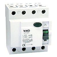 VTR4-2530 УЗО UZO RCCB  4P 25A 30MA(VIKO) 30шт
