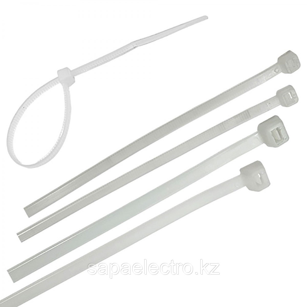 NYLON CABLE TIE 4х300 хомут (3.5X300) (1уп.-100шт) - фото 1 - id-p48604134