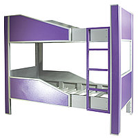 Кровать двухъярусная металлическая (Metal ranza) CO