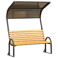 Садово-парковая скамейка с навесом Klasik MGL(TS)