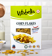 Безглютеновые Кукурузные безглютеновые хлопья Corn flakes Vitabella 300г.