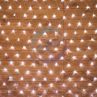 Гирлянда "Сеть" 1,8х1,5м, прозрачный ПВХ, 180 LED Белые