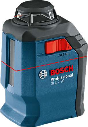 Линейный лазерный нивелир Bosch GLL 2-20 Professional