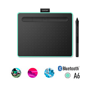 Графический планшет Wacom Intuos Small Bluetooth (CTL-4100WLE-N) Зелёный, фото 2