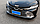 Сплиттер под передний бампер на Camry V70 2018-21 Черный глянец, фото 9