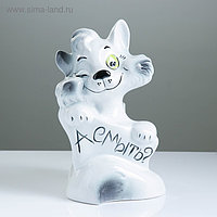 Подставка под ёрш "Кот хулиган", с ёршиком