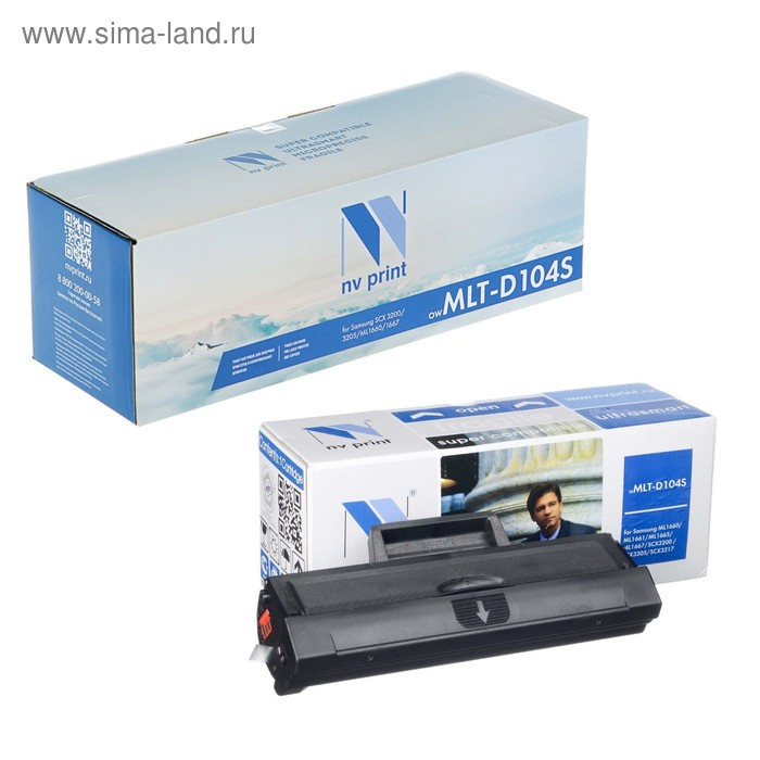 Картридж NV PRINT MLT-D104S для Samsung SCX 3200/3205/3217/ML1660/1661/1665/1667 (1500k)