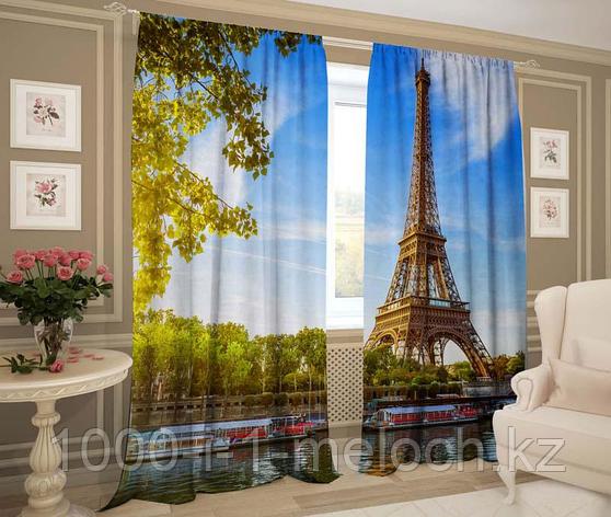 Фотошторы 3Д " Город мечты Париж" пр-во Россия. Алматы , фото 1