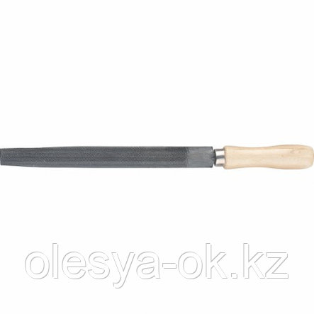 Напильник полукруглый, 200 мм, деревянная ручка. СИБРТЕХ, фото 2