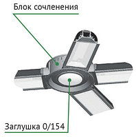 Модуль соединения подвесных линейных светильников серии LINE.P (LL-ДСО)