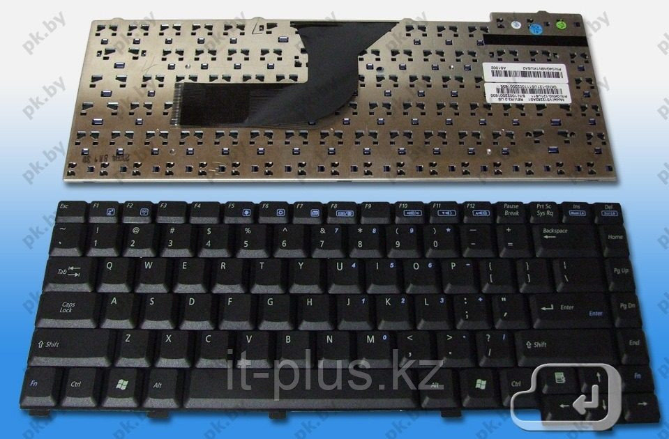 Клавиатура для ноутбука Asus A3A/ A3E/ A3H/ A3V/ RU, черная