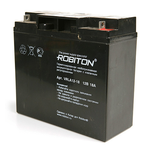 Аккумулятор ROBITON VRLA12-18 12v 18Ah