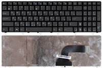 Клавиатура для ноутбука Asus G60/ k52/N60-70 RU, черная 0024 Клавиатура для ноутбука Asus G60/ k52/N60-70 RU, черная
