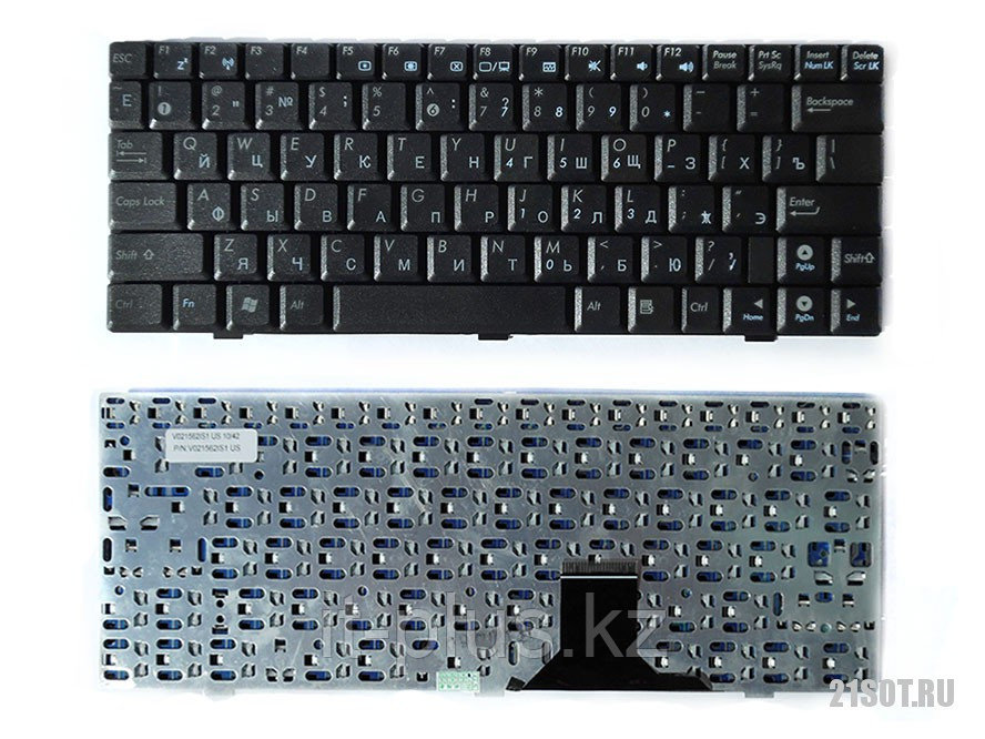 Клавиатура для ноутбука Asus EEE PC 1000/ RU, черная