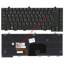 Клавиатура для ноутбука Dell Alienware M14x/ R2/ R3/ RU, подсветка, черная