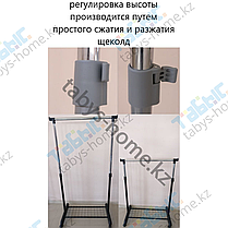 Вешалка для одежды гардеробная Табыс ЕР 8607 (серый цвет), фото 2