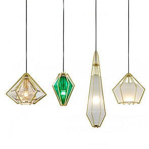 Люстра Harlow pendant D (green), фото 4