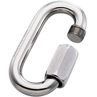 Овальный карабин, 10 см