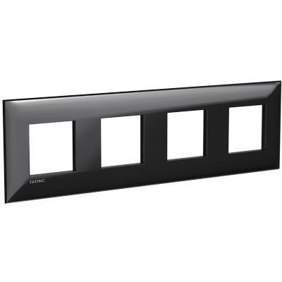 DKC Рамка "Avanti", "Черный квадрат", 4 поста (8 мод.), фото 1
