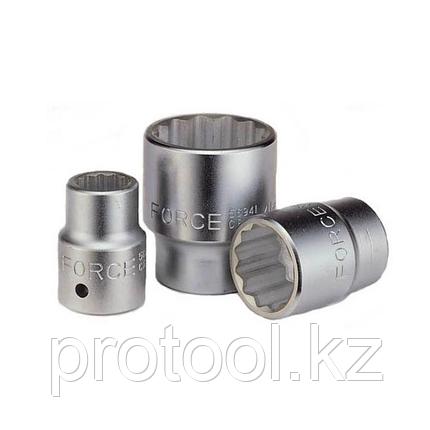 Головка торцевая 10мм 1/4" 12-гранная L25мм F-52910 "FORCE", фото 2