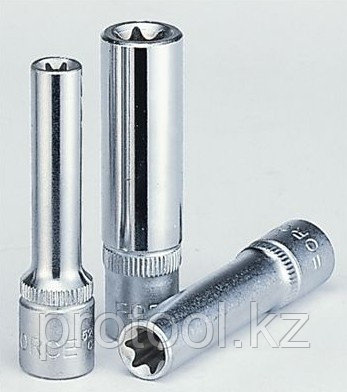 Головка торцевая торксE8 1/4" глубокая L50ммF-5265008"FORCE", фото 2