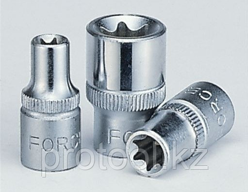 Головка торцевая торксЕ12 1/2" L38мм F-54612"FORCE", фото 2