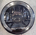 Фары линза, с диодной подсветкой (белые, черные) ВАЗ 2101-21214, фото 2