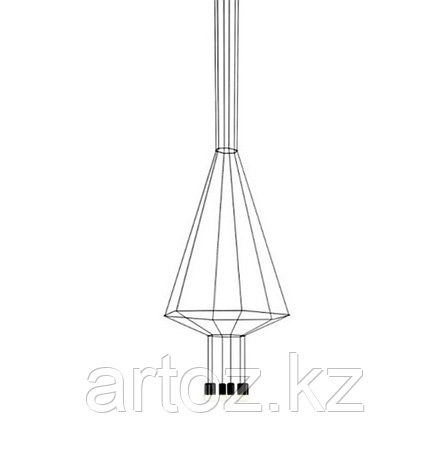 Подвесной светильник Wireflow 0304 Pendant Light, фото 2