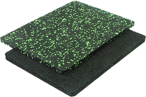 Резино-каучуковые покрытия 3 см коричневый, зелёный 