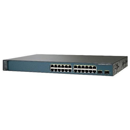 Коммутатор Cisco Catalyst WS-C3750V2-24PS-S, фото 2