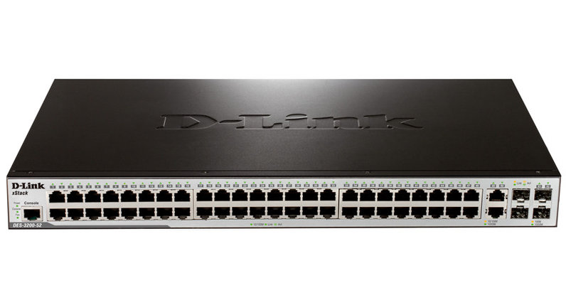 Коммутатор D-Link DES-3200-52/C1B, фото 2
