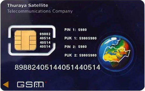 Сим-карта Thuraya + 10 ед., фото 2