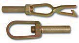 Устройство захвата из оцинкованной стали для соединения M12, Ø 7,5 мм, 60-80 Øтр/мм