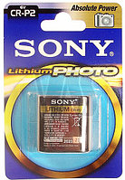 Батарейка фотолитиевая Sony CR-P2  6v  (made in USA) 