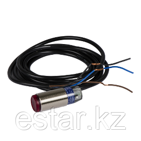 Фотоприемник на пересечение луча 15м, 12-24В, кабель 2м, NPN НО, фото 1