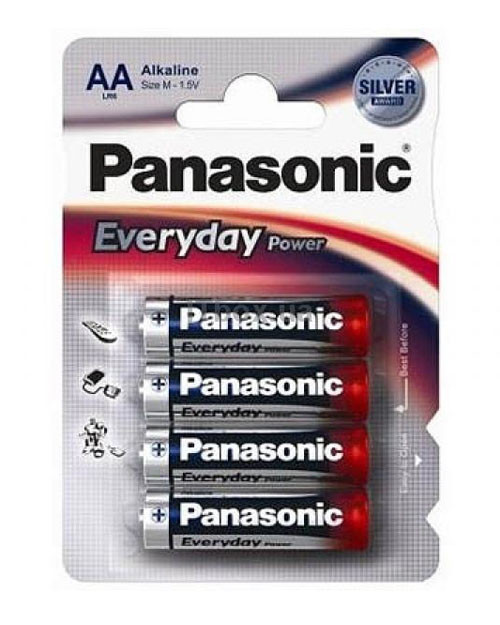 Батарейка щелочная PANASONIC Every Day Power AA/4B