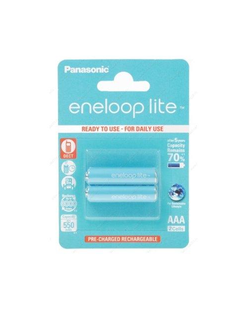 Аккумулятор PANASONIC Eneloop Lite AAA 550 mAh/2B