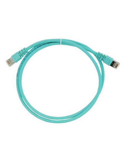 3M FQ100007381 Коммутационный кабель кат. 6А, экранированный, S/FTP, RJ45-RJ45, бирюзовый, LSZH, 2 м /
