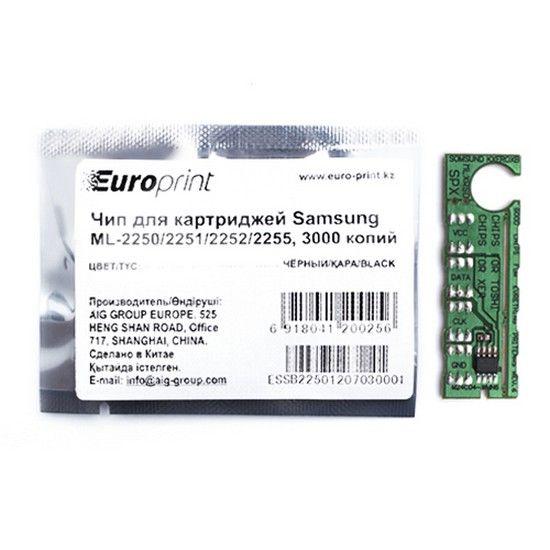 Чип Europrint Для картриджей Samsung ML-2250/2251/2252/2255 3000 страниц.