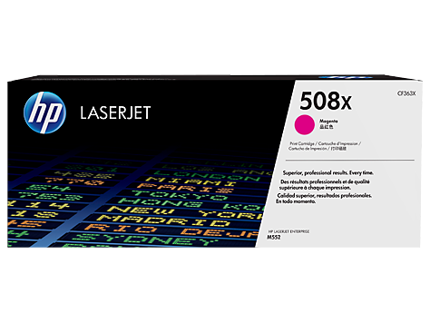 Картридж HP 508X Magenta LaserJet Увеличенной емкости (CF363X)