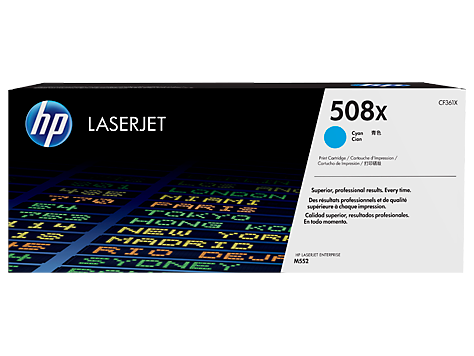 Картридж HP 508X Cyan LaserJet Увеличенной емкости (CF361X)