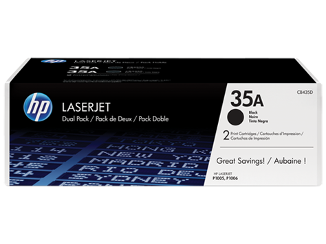 Картридж HP 35A Blk Dual Pack (CB435AF)